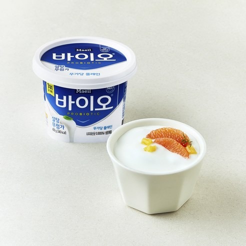 매일바이오 무가당 플레인, 처음이라면 450g 용량부터 살펴보세요