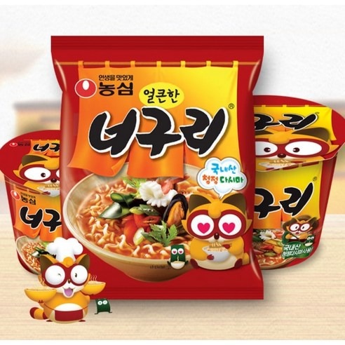 너구리 얼큰한맛 120g 5개, 저는 묶음 가격부터 따져봐요 3