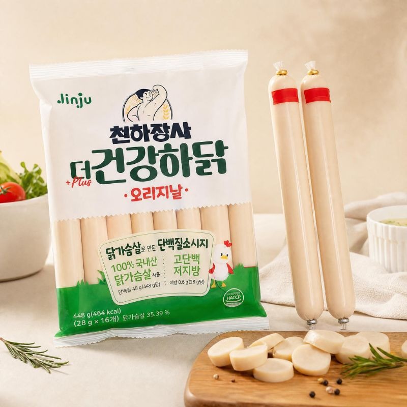 천하장사 더 건강하닭 오리지날, 냉장고에 두면 은근 든든한 간식이에요 2