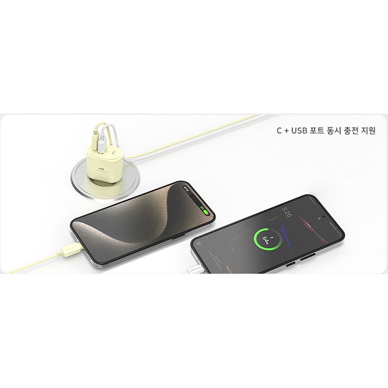 드리온 PD25W GaN PPS C타입 2포트 초고속 충전기 PD25W, 주방 콘센트 앞이 한결 단정해졌어요 4