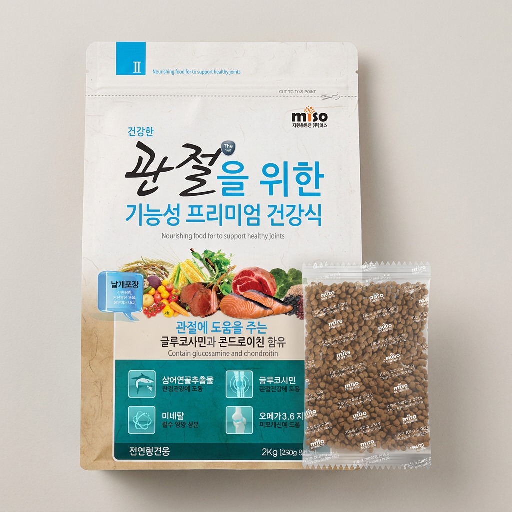 미소 강아지 기능성 사료, 관절 걱정 많은 집에서 챙겨본 이야기 1