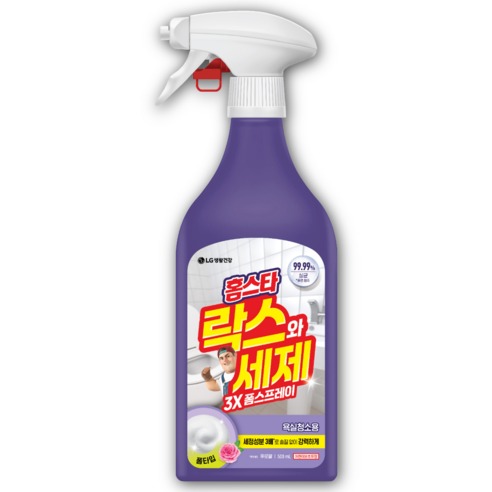 홈스타 락스와 세제 3X 폼 스프레이 후로랄, 처음 고를 때 살펴볼 500ml 한 병 1
