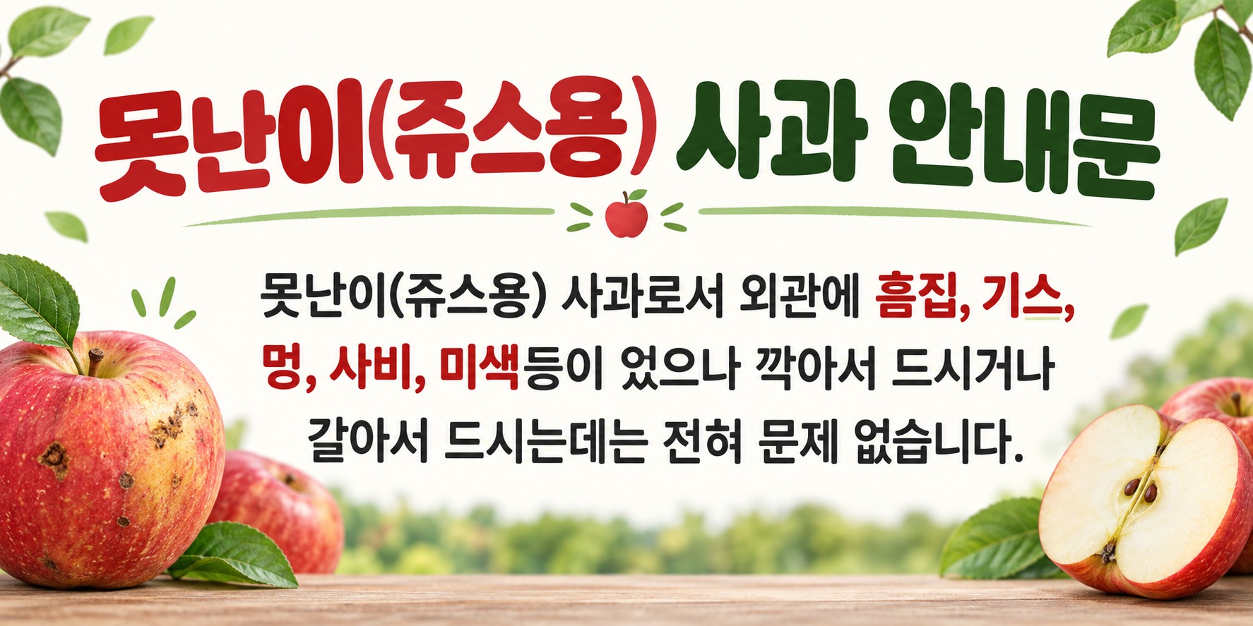 꿀BRIX 못난이 홍로사과 5kg 한 박스 쟁여두고 식비 아끼는 실속 꿀팁 3