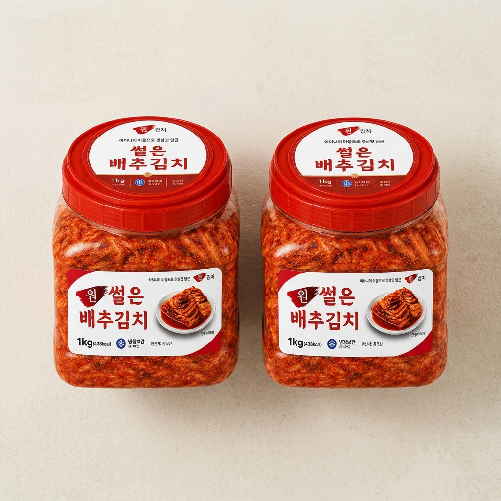 원김치 썰은배추김치, 밥상 차릴 때 손이 덜 가서 좋았던 이야기