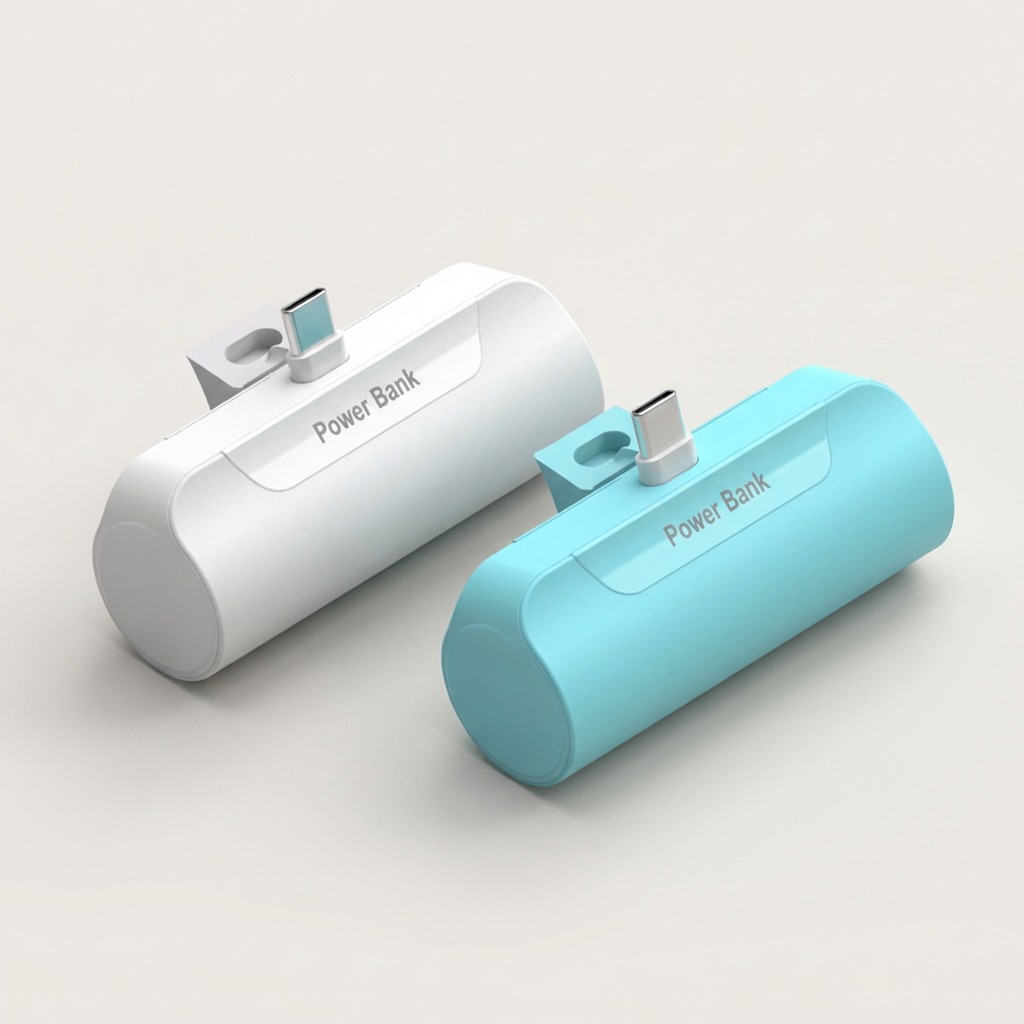 도킹형 대용량 미니 보조배터리 세트 5000mAh, 가방에 하나 넣어두니 마음이 놓이네요