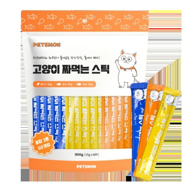 펫츠몬 고양이 짜먹는 스틱, 밥 안 먹는 날 챙겨두니 마음이 놓이네요 2