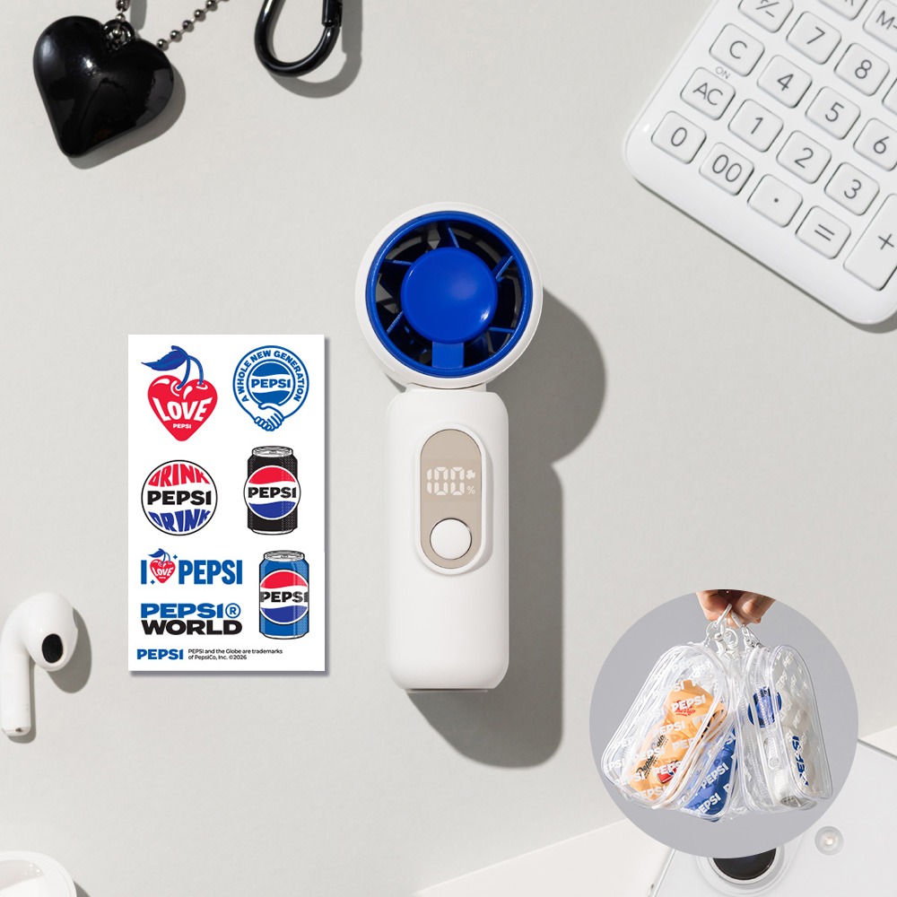 펩시 울트라 터보 미니 휴대용 손선풍기 PEP-HF101T, 살림하다 챙겨본 작은 바람 3