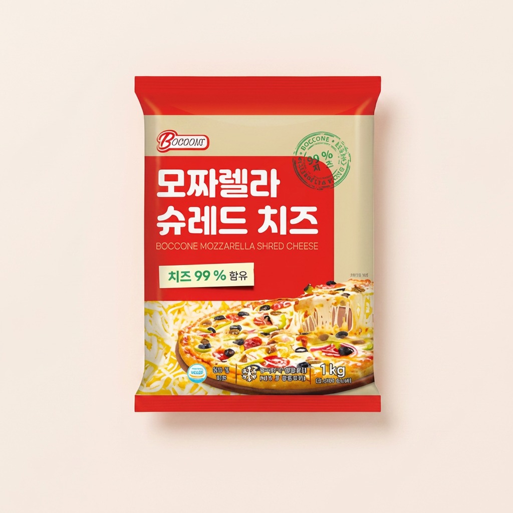 보꼬네 모짜렐라 슈레드 치즈 1kg, 냉동실에 한 봉 두니 밥상이 편해졌어요