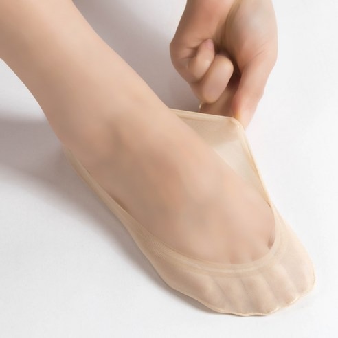 시너싹스 여성용 전체실리콘 논슬립 쿨 덧신 9켤레, 매일 신는 작은 선물을 고를 때 4