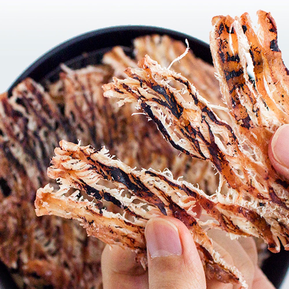 리프레쉬 맥반석오징어 300g, 집에서 두고 먹기 괜찮은지 살림하며 봤어요 3