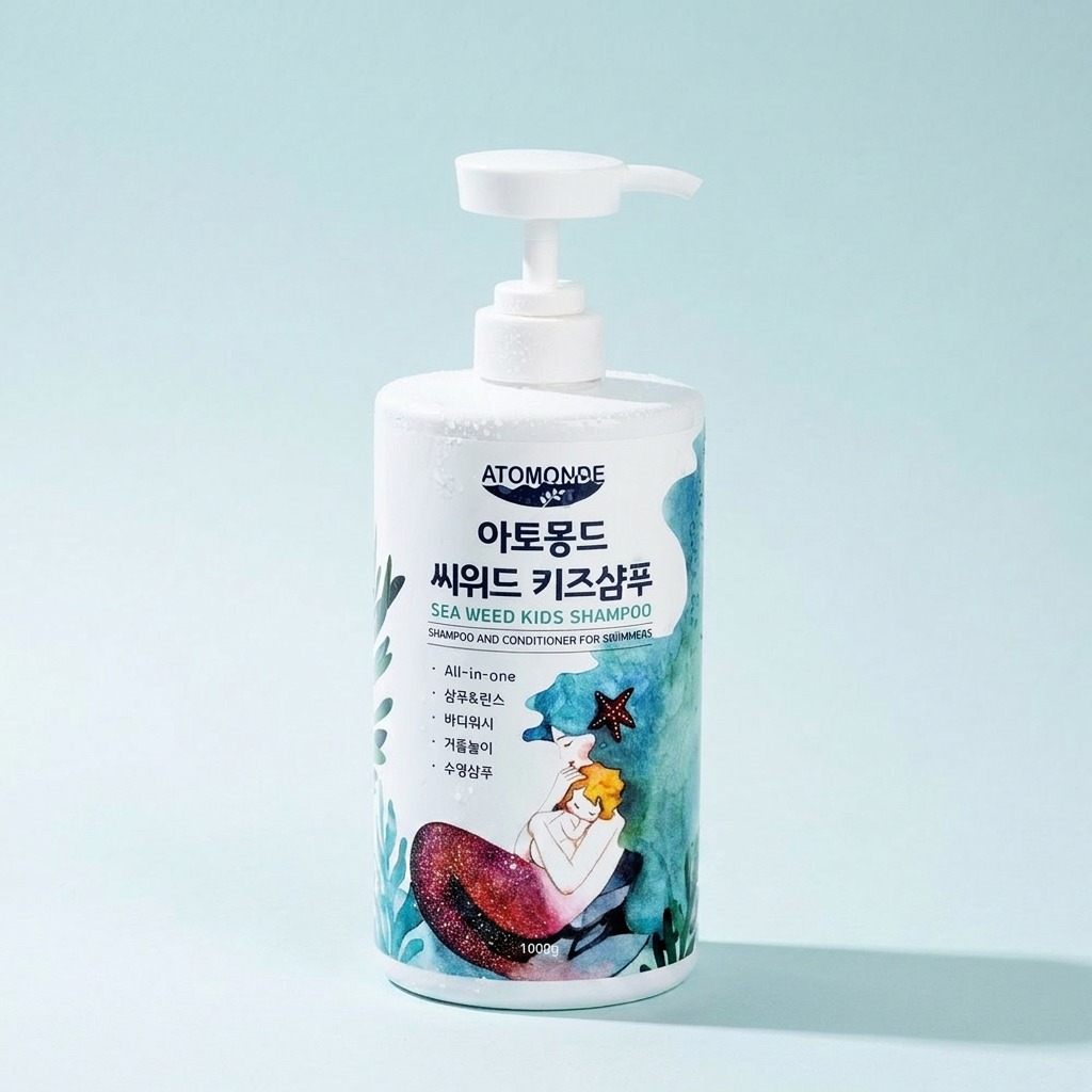 아토몽드 씨위드 키즈샴푸, 아이 있는 집에 건넬 실용적인 선물을 고민한다면
