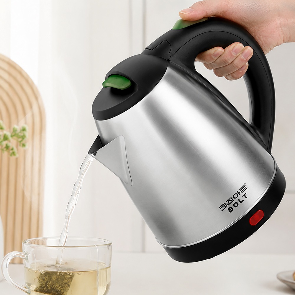 키친아트 볼트 스텐 전기주전자 KAEK-BT15, 1.5L 살림집에 두기 무난한 선택 2