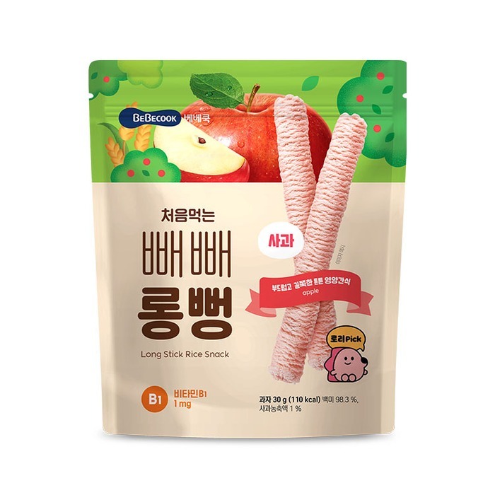 베베쿡 처음먹는 빼빼롱뻥 사과, 8개 가격부터 따져본 30초 체크 2