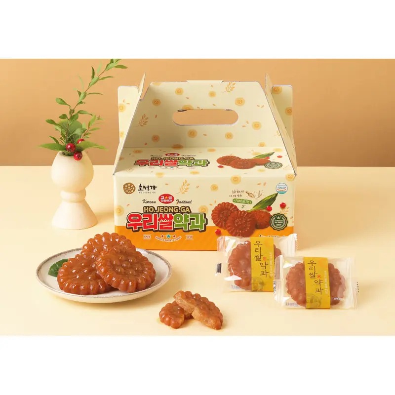 호정가 우리쌀약과 1kg, 찬바람 불 때 집에 두기 좋은 간식이네요 4