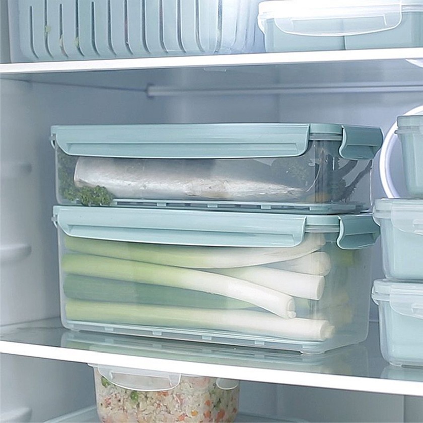 나누담 물받이 밀폐용기 3000ml 2개, 냉장고 정리할 때 손이 자주 가요 3