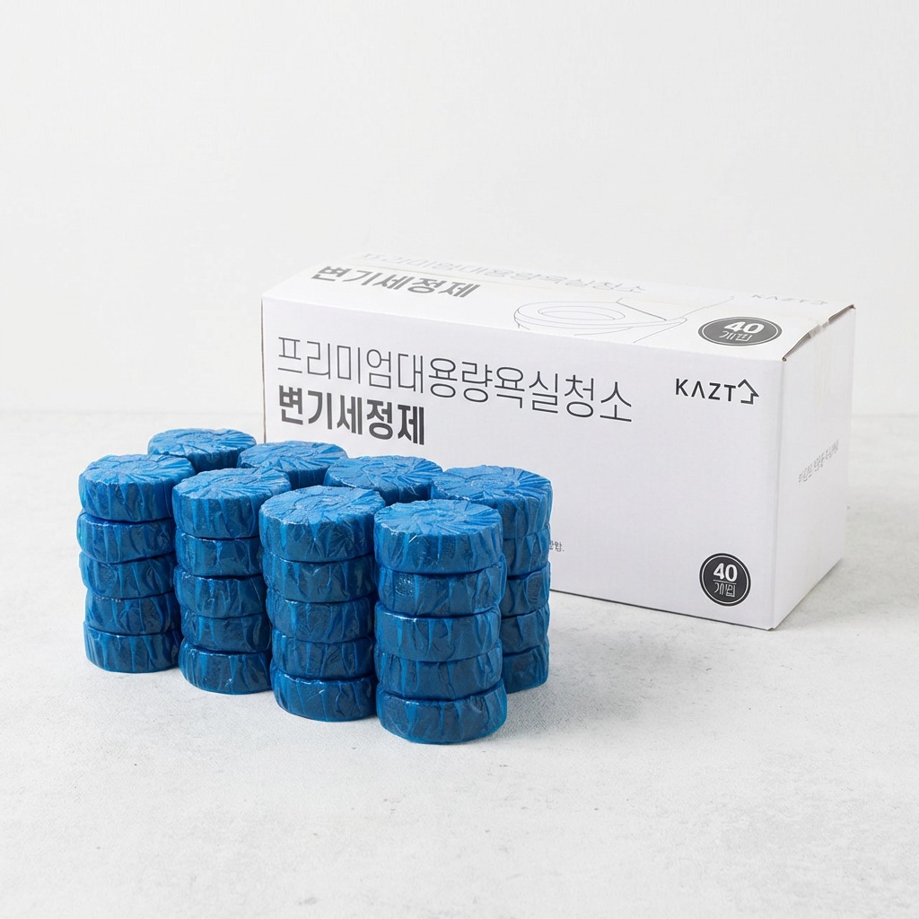 가쯔 프리미엄 대용량 욕실청소 변기세정제, 살림 20년 해보니 변기는 미리 관리하는 게 편하더라고요