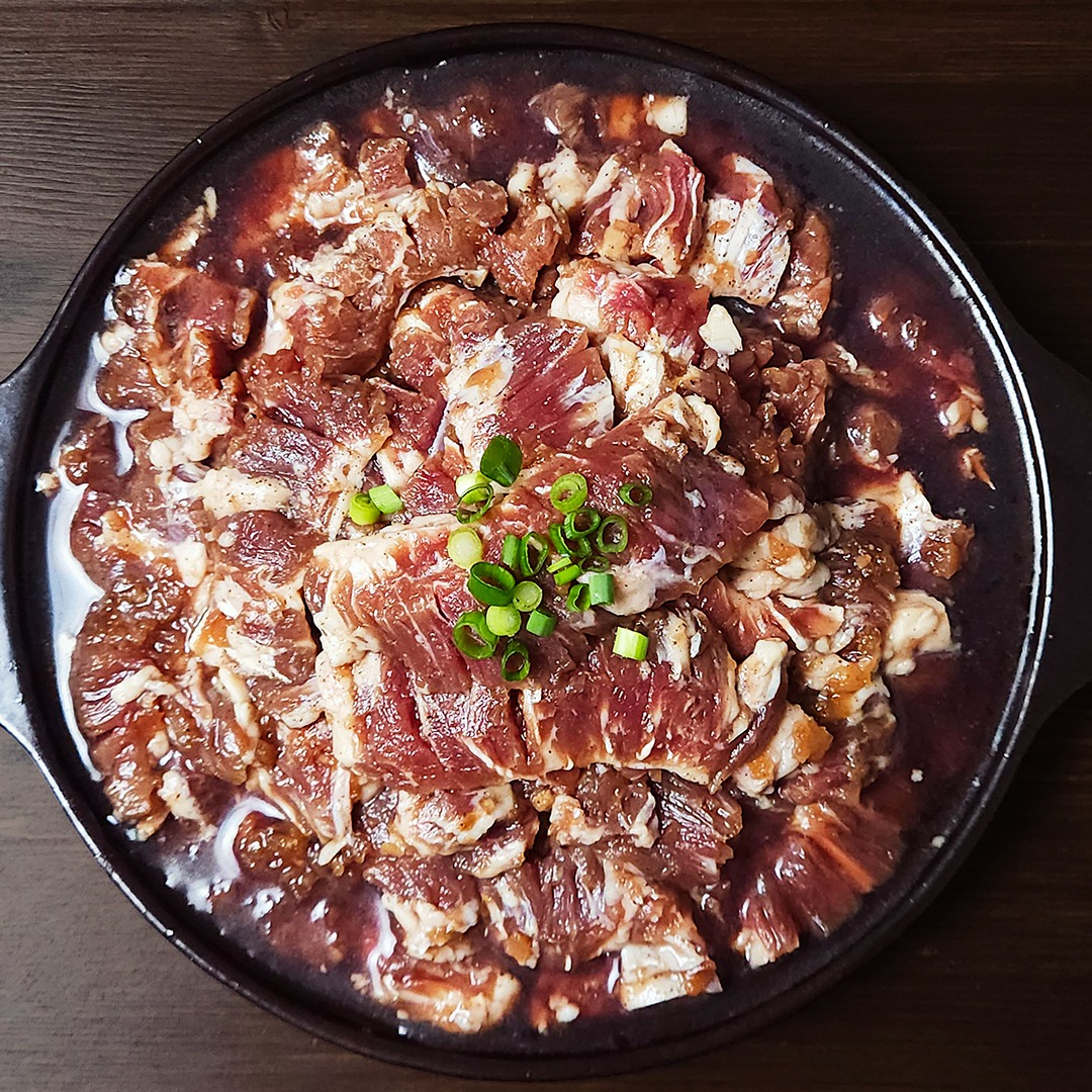양념 치마살 600g 구성을 1만 원대에 직접 확인해 본 결과 3