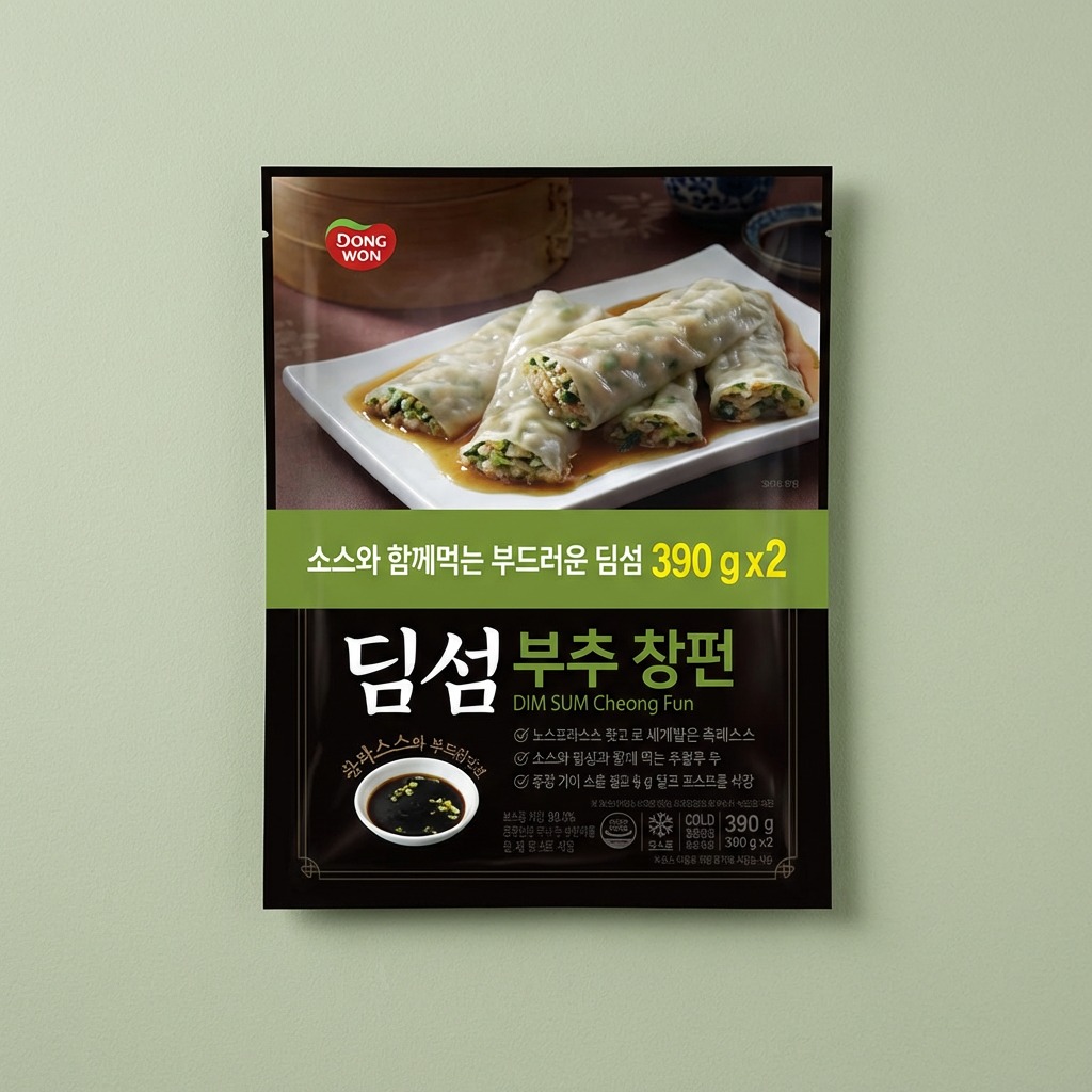 동원 딤섬 부추창펀 390g 6개 세트 가격 대비 실속 분석과 조리 체크포인트