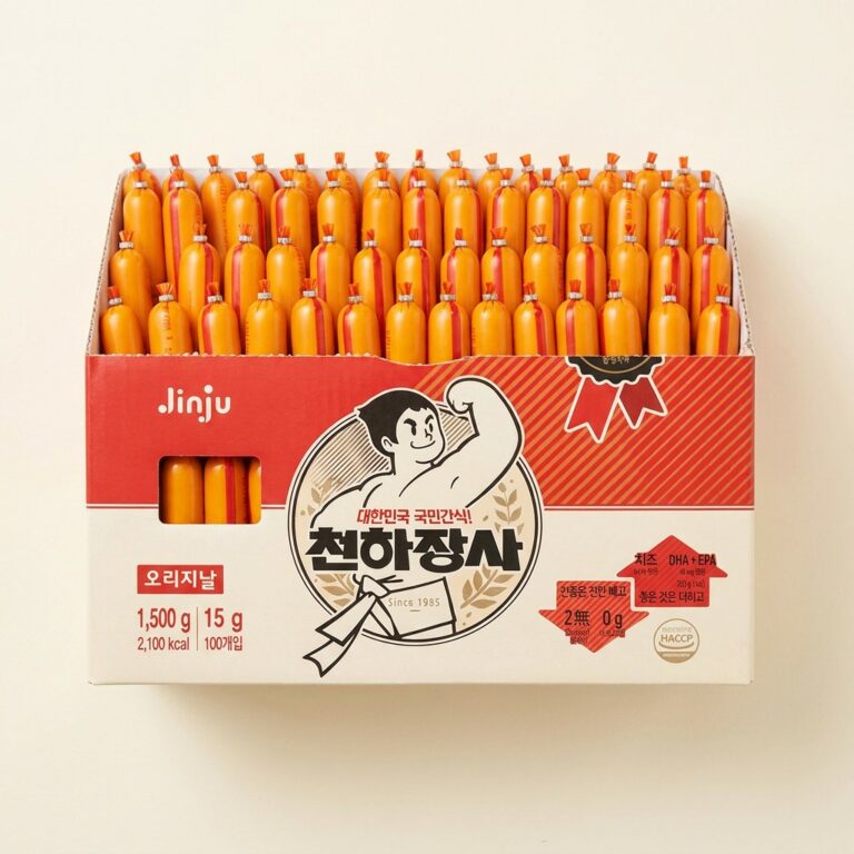 진주햄 천하장사 오리지널 100개입 장만 전 따져볼 점