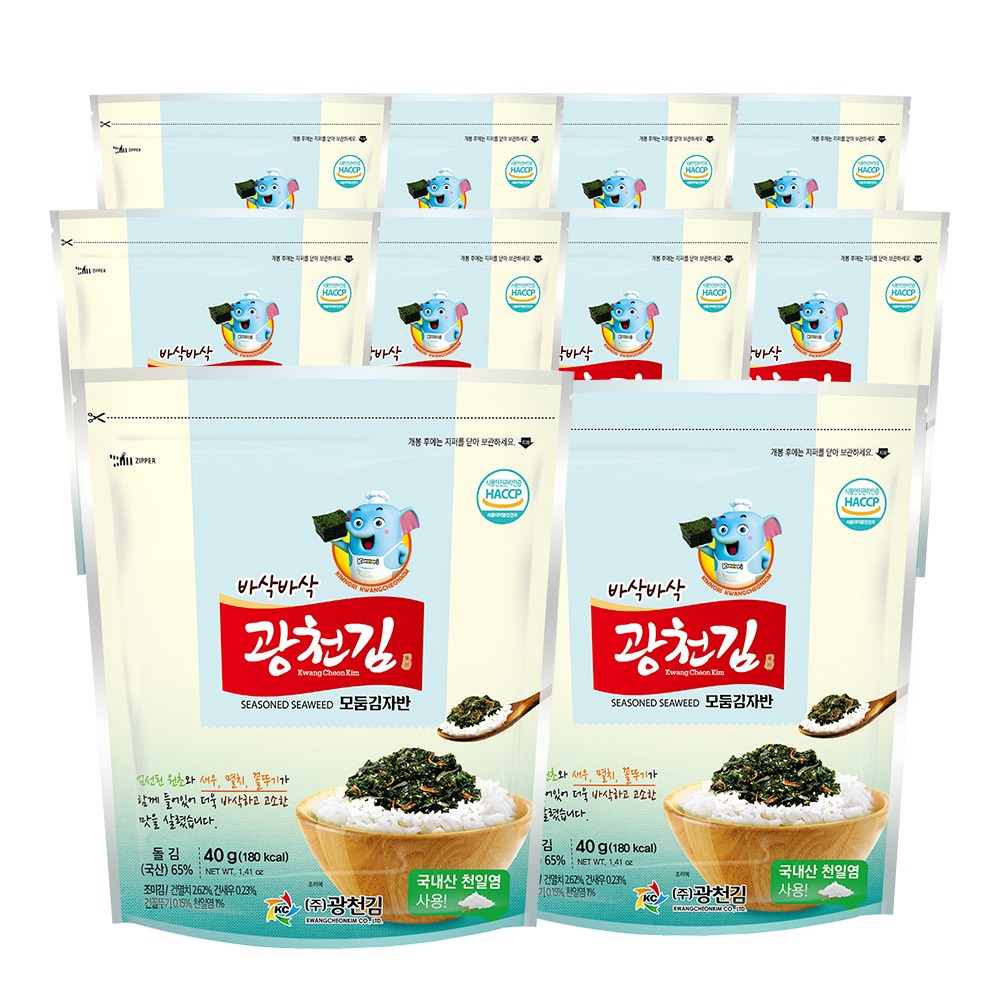 모둠 광천 김자반 40g 10봉 구성의 가성비와 식탁 활용도를 짚어봅니다 2