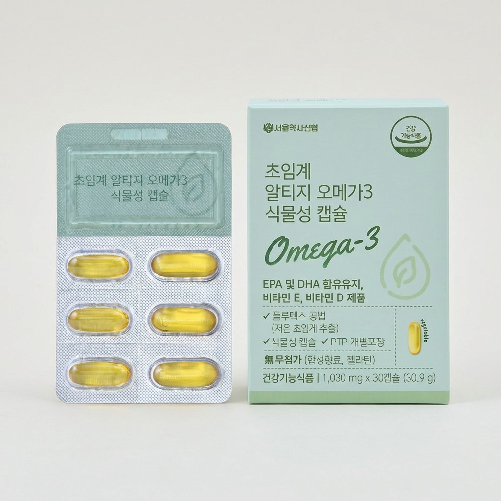 서울약사신협 초임계 알티지 오메가3 식물성캡슐, 어떤 분께 선물하면 좋을까요?