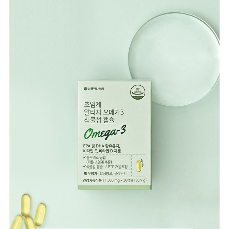 서울약사신협 초임계 알티지 오메가3 식물성캡슐, 어떤 분께 선물하면 좋을까요? 4