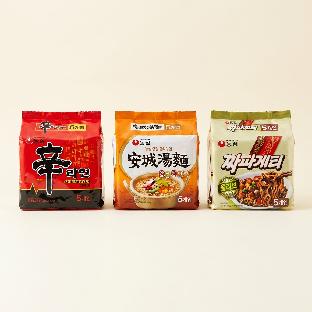 농심 신라면 혼합 구성 세트, 자취하는 친구나 집들이 갈 때 챙기기 좋은 든든한 선물이에요