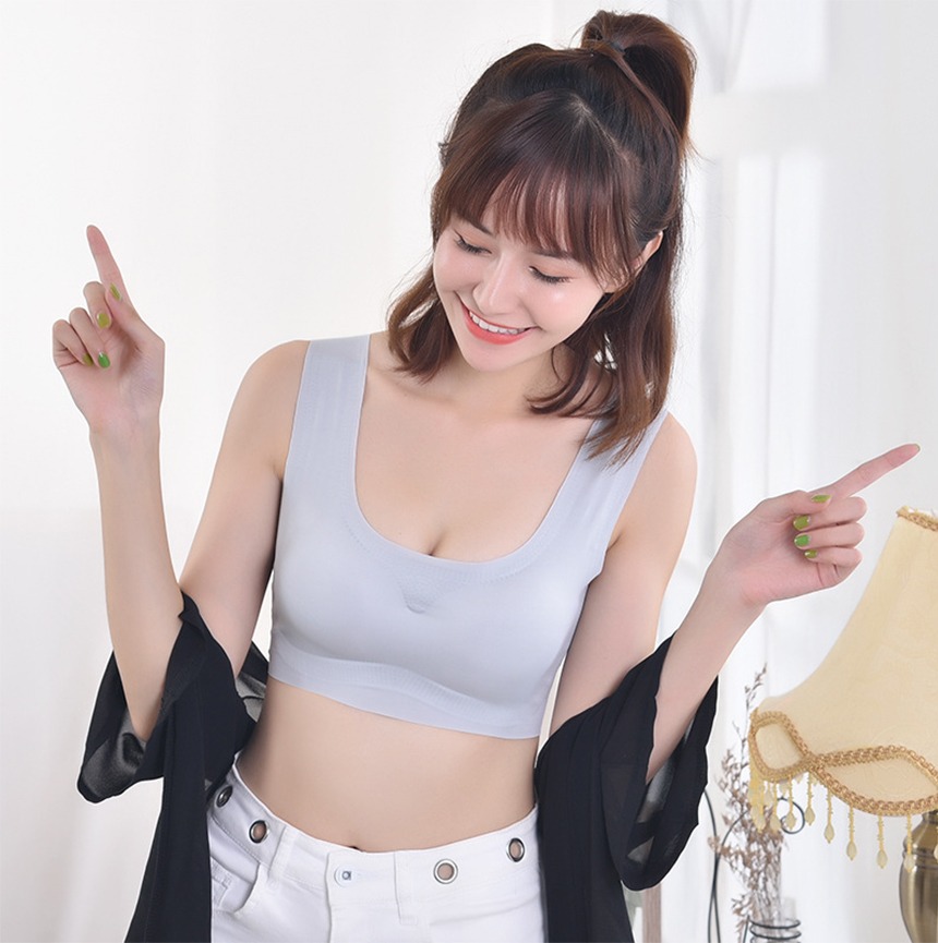 코리본 노와이어 심리스 브라탑 화이트 S 실착 후 측정한 3가지 수치 비교 4