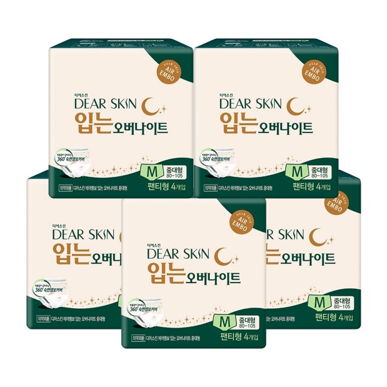 디어스킨 입는 오버나이트 중대형 5팩, 살림 주부가 본 선택 기준