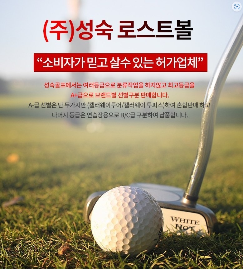 성속 로스트볼 30개 세트 솔직 후기, 라운딩 연습용으로 딱 좋을까요? 5