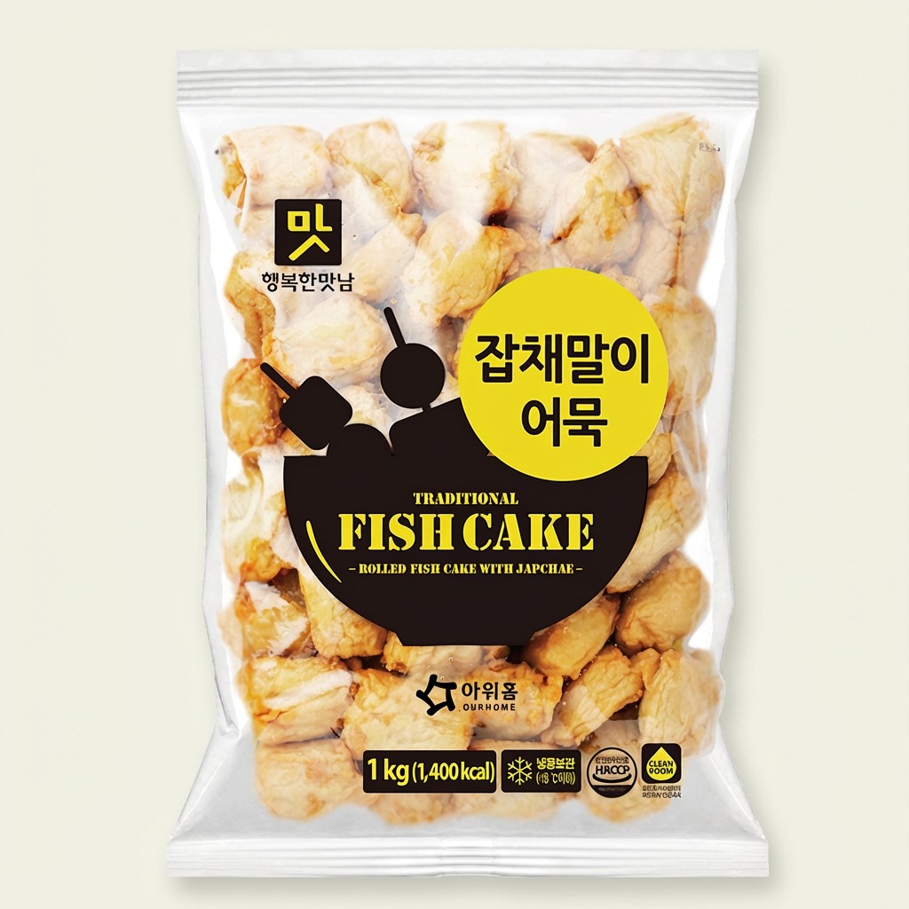 아워홈 잡채말이 어묵, 1kg 2팩 냉동실에 쟁여두면 든든한 간식 가이드 1