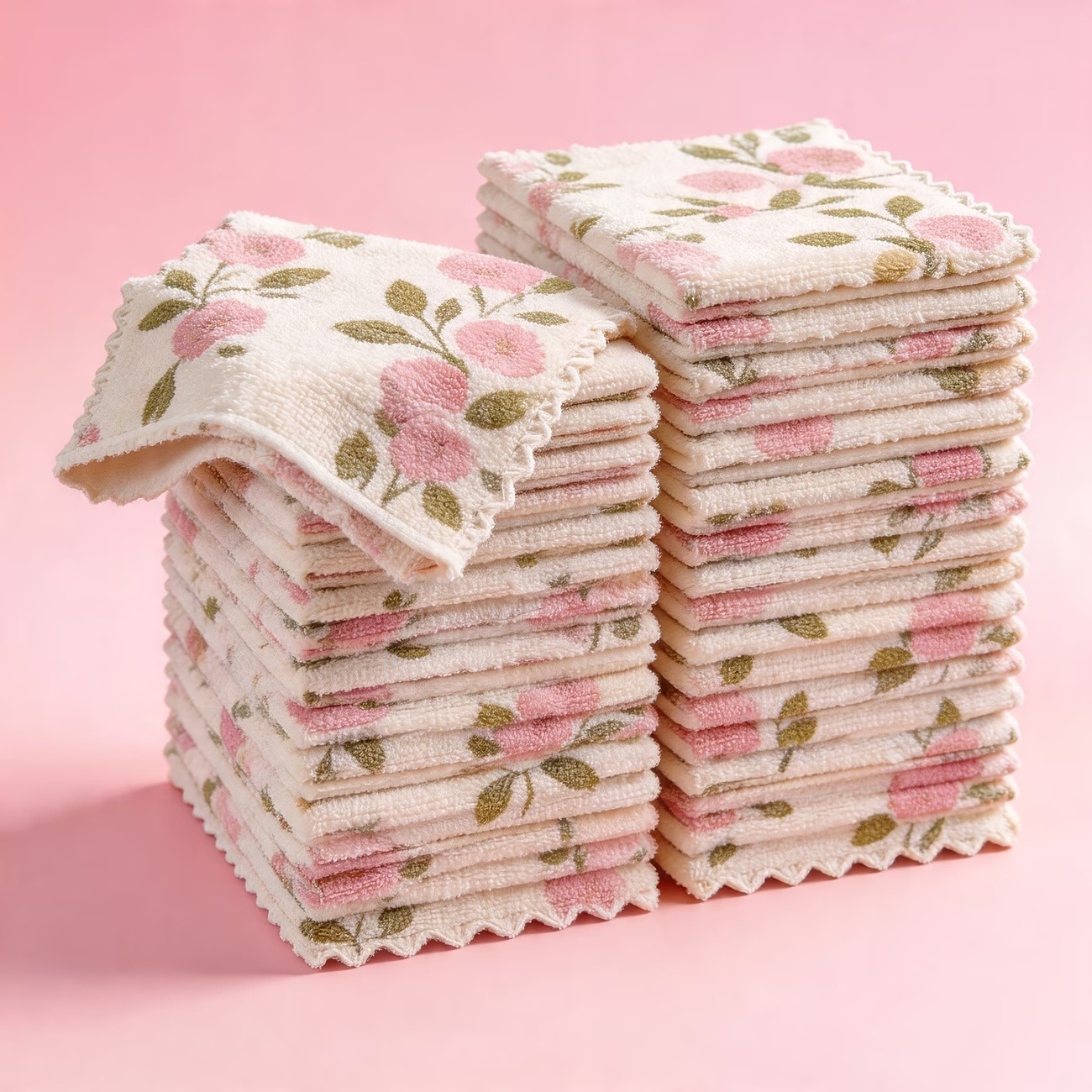 보들꽃 극세사 행주 24.5x24.5cm 40매 챙겨드리기 전 확인할 점