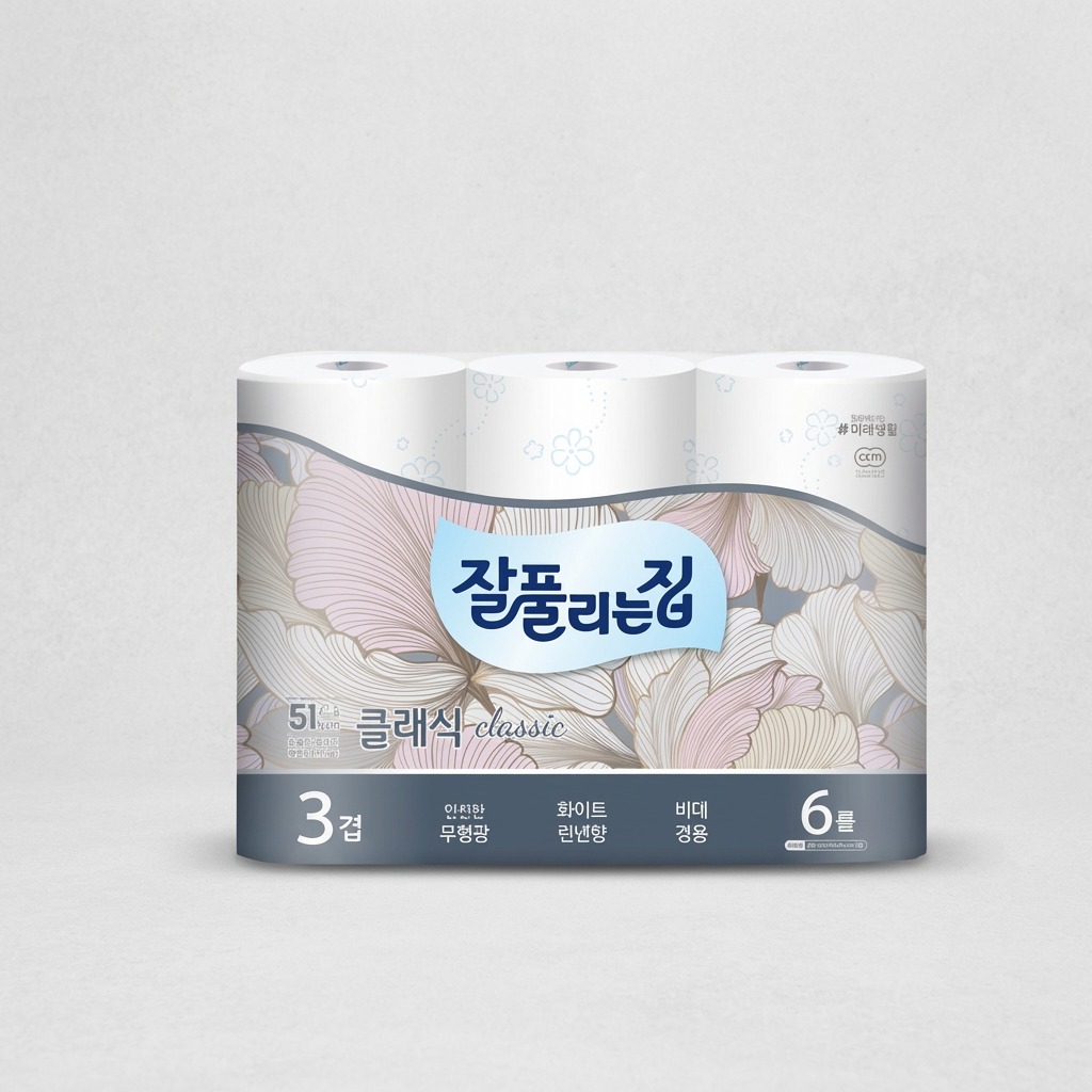 잘풀리는집 클래식 무형광 화이트 린넨향 3겹 화장지, 싼 맛에 샀다가 후회하고 바꾼 솔직 후기