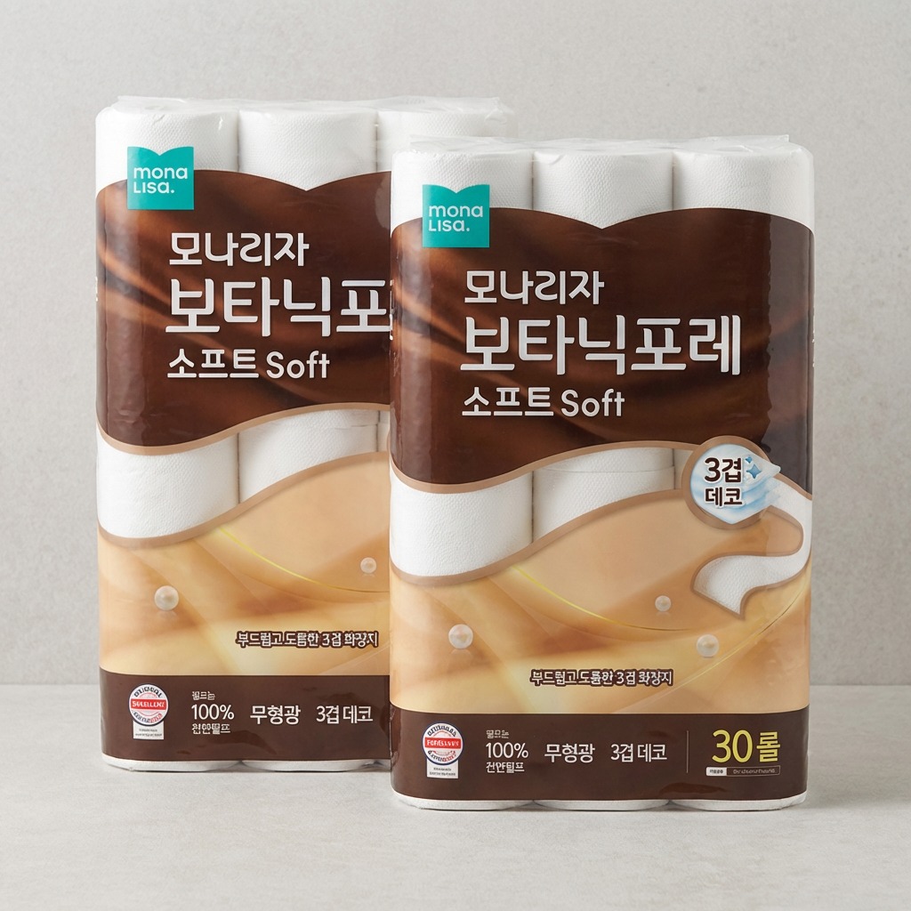 모나리자 보타닉포레 소프트 화장지, 20년 살림 주부가 직접 써보고 반한 솔직 후기예요
