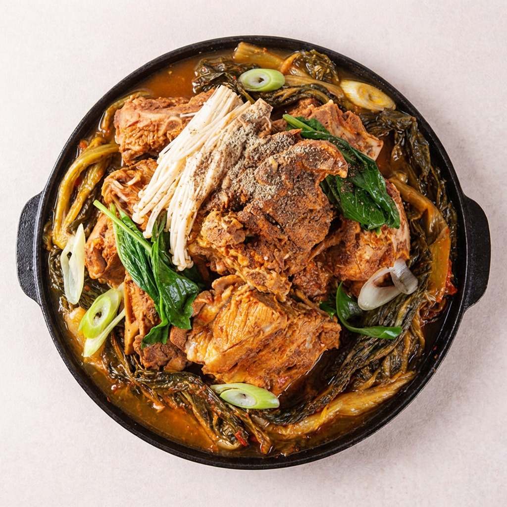 대용량 우거지 감자탕 3kg 나눔과 식사 준비 전 체크 기준 1
