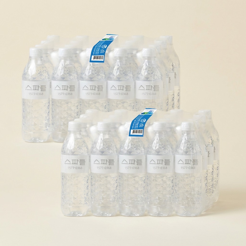 스파클 생수 무라벨 500ml 40병 내돈내산, 분리수거 지옥 겪고 갈아탄 솔직 후기 1
