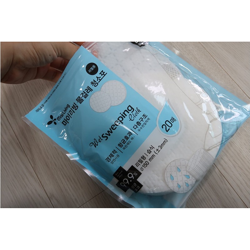 마이리빙 물걸레 원형 청소포 규격과 매당 단가 직접 따져본 솔직 후기 3