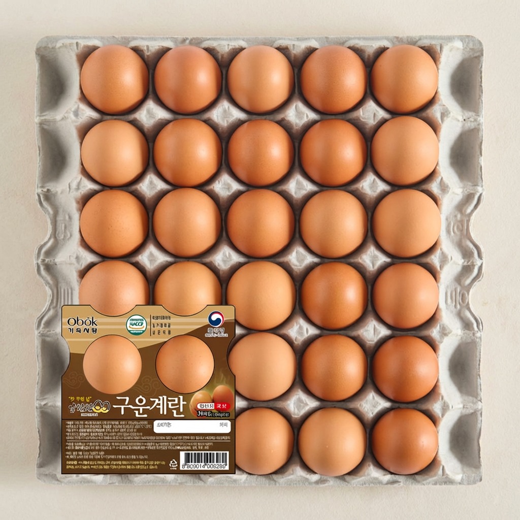 알참참 구운계란 대란 30구, 12,500원? 이 가격이면 무조건 장바구니에 담아두세요!