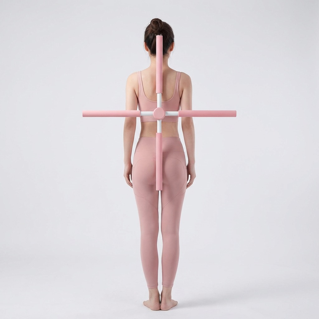 어깨스트레칭 라운드숄더 십자봉 그레이 솔직 사용기 초보자도 10분이면 자세가 펴질까요