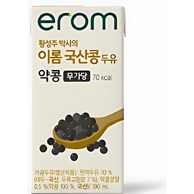 이롬 국내산 약콩 무가당 두유, 16팩에 4천원대라 아침마다 든든하게 챙겨 마셔요 2