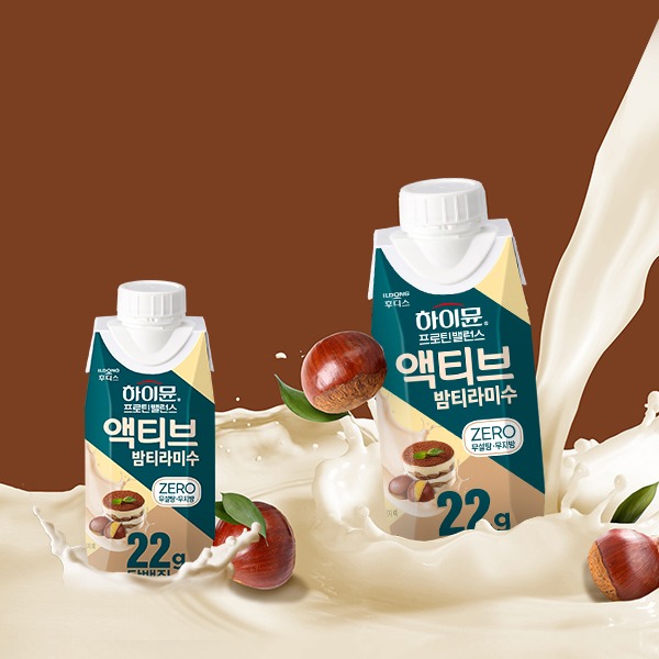 하이뮨 프로틴 밸런스 액티브 제로, 달달한 밤티라미수 맛으로 챙기는 단백질 음료 후기