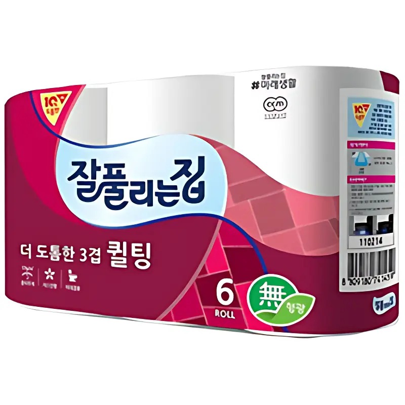 잘풀리는집 클래식 무형광 화이트 린넨향 3겹 화장지, 싼 맛에 샀다가 후회하고 바꾼 솔직 후기 2