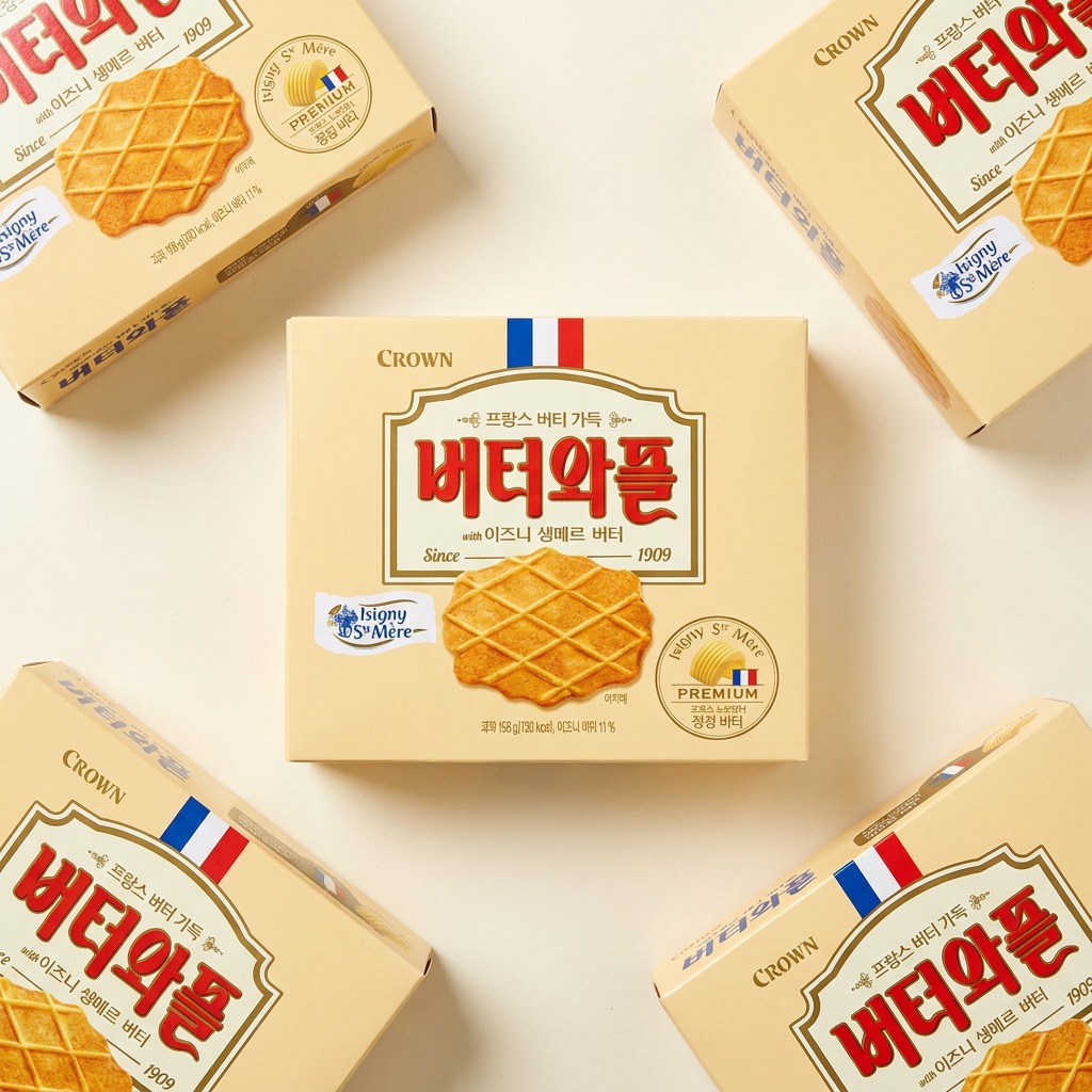 크라운 버터와플 with 이즈니 생메르 버터 구성 분석과 합리적 선택 기준