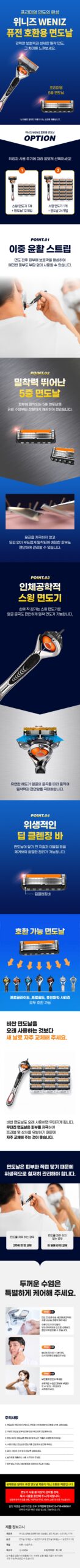 위니즈 질레트 호환용 스윙면도기 36개입 구성과 호환 조건 분석 5