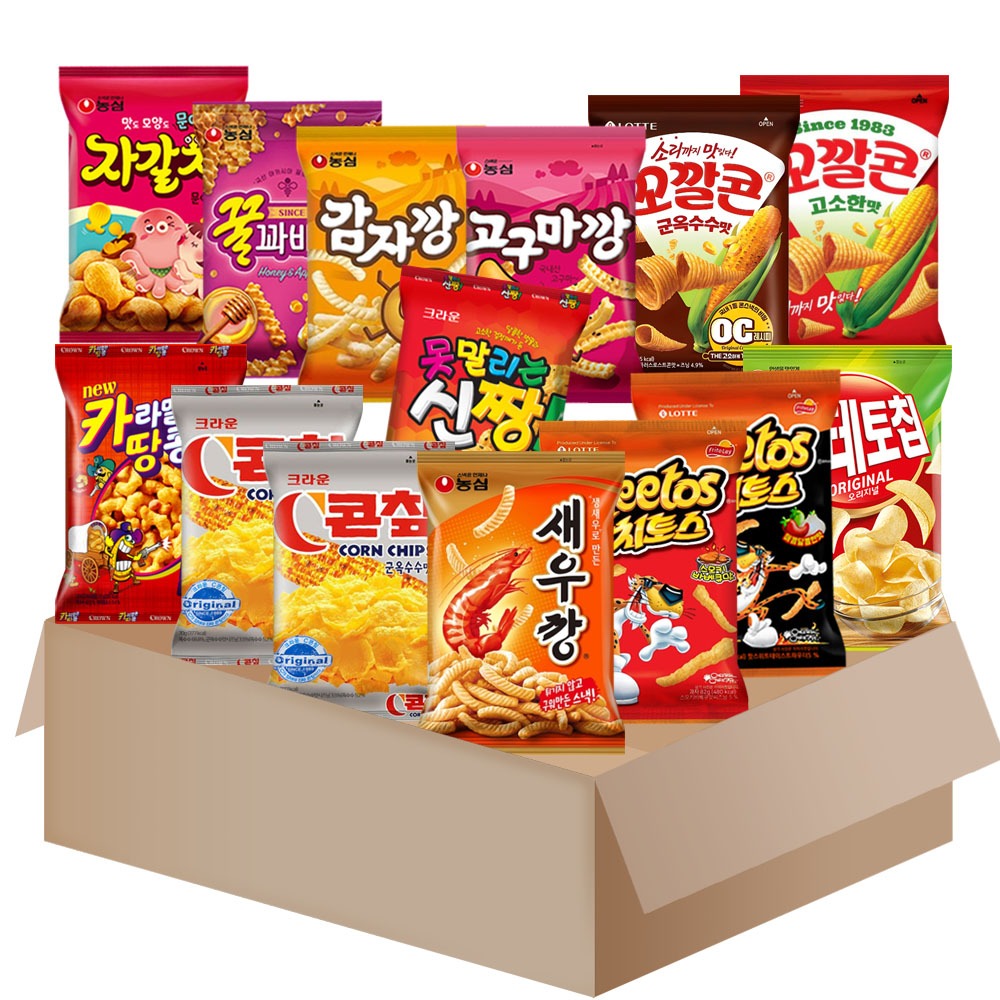 인기 스낵 14종 세트 1박스 1만 원대 실속 간식 담기 전 체크할 점