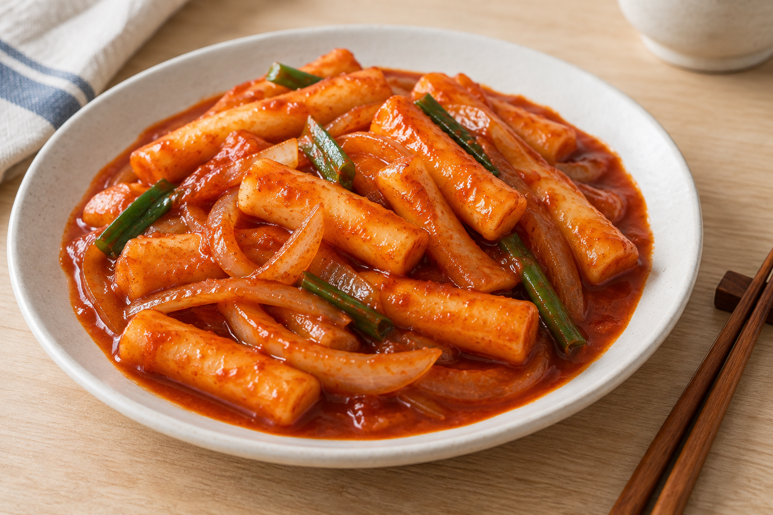 떡볶이 만드는 법: 떡 350g으로 만드는 2인분 기본 레시피